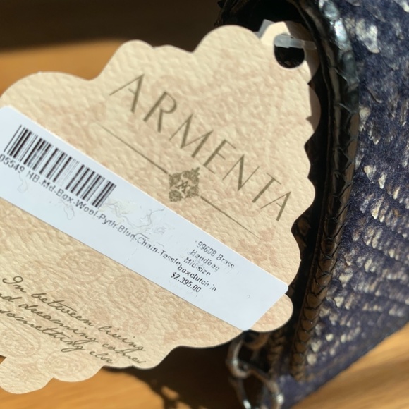 Emily Armenta Python handbag - Picture 4 of 7